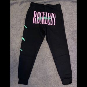 Young & Reckless Mint & Pink Los Angeles Sweatpants